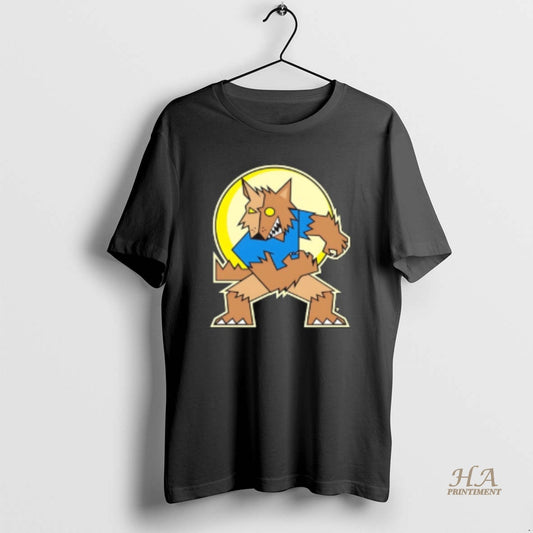 Official Arizona Coyotes X Werewolf Halloween Logo