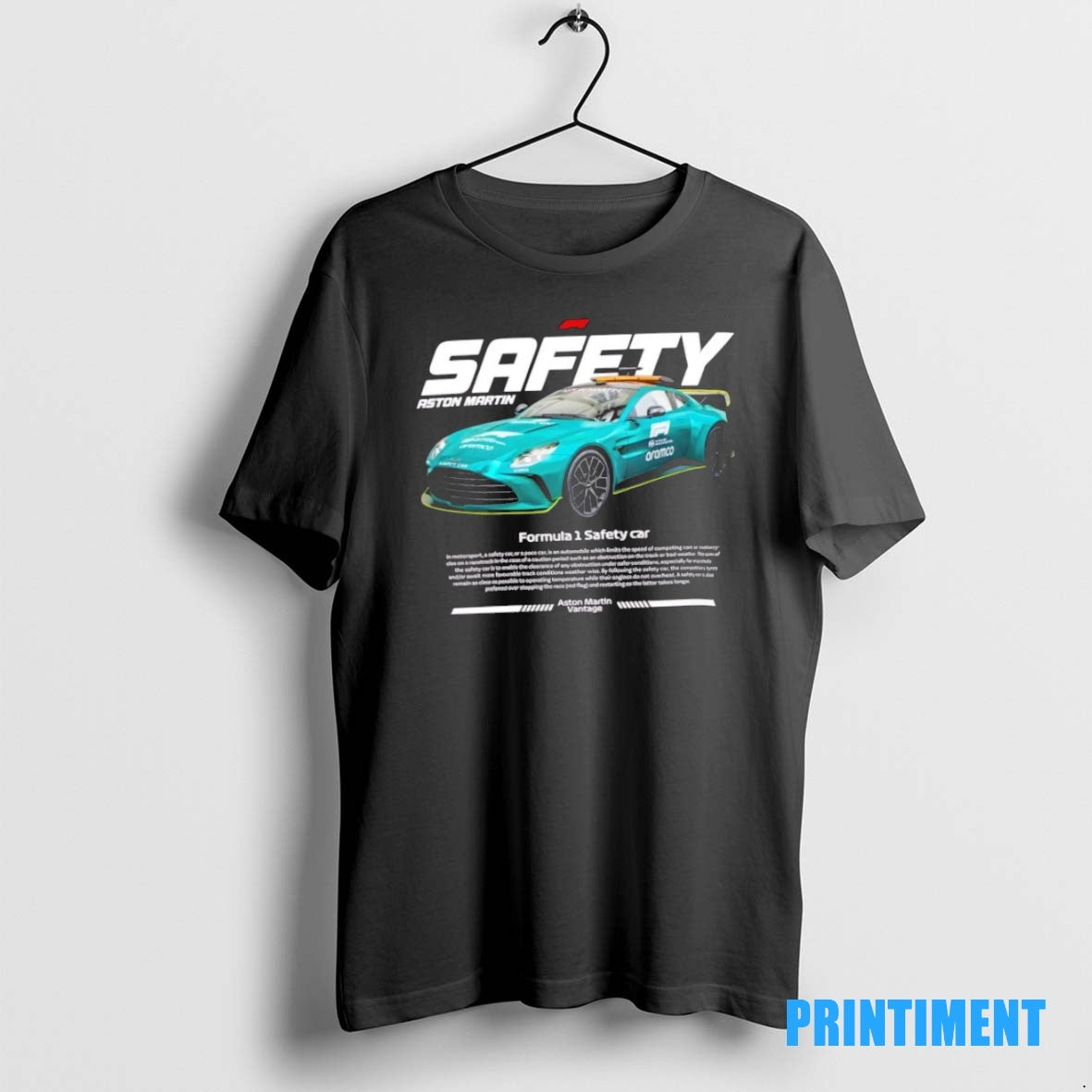 Official Aston Martin F1 Safety Car Racing Fans Tee Sweater