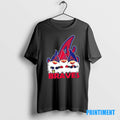 Official Atlanta Braves X Gnomes Xmas Christmas Tee Sweater