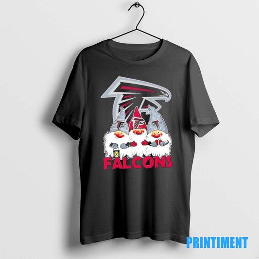 Official Atlanta Falcons X Gnomes Xmas Christmas Tee Sweater
