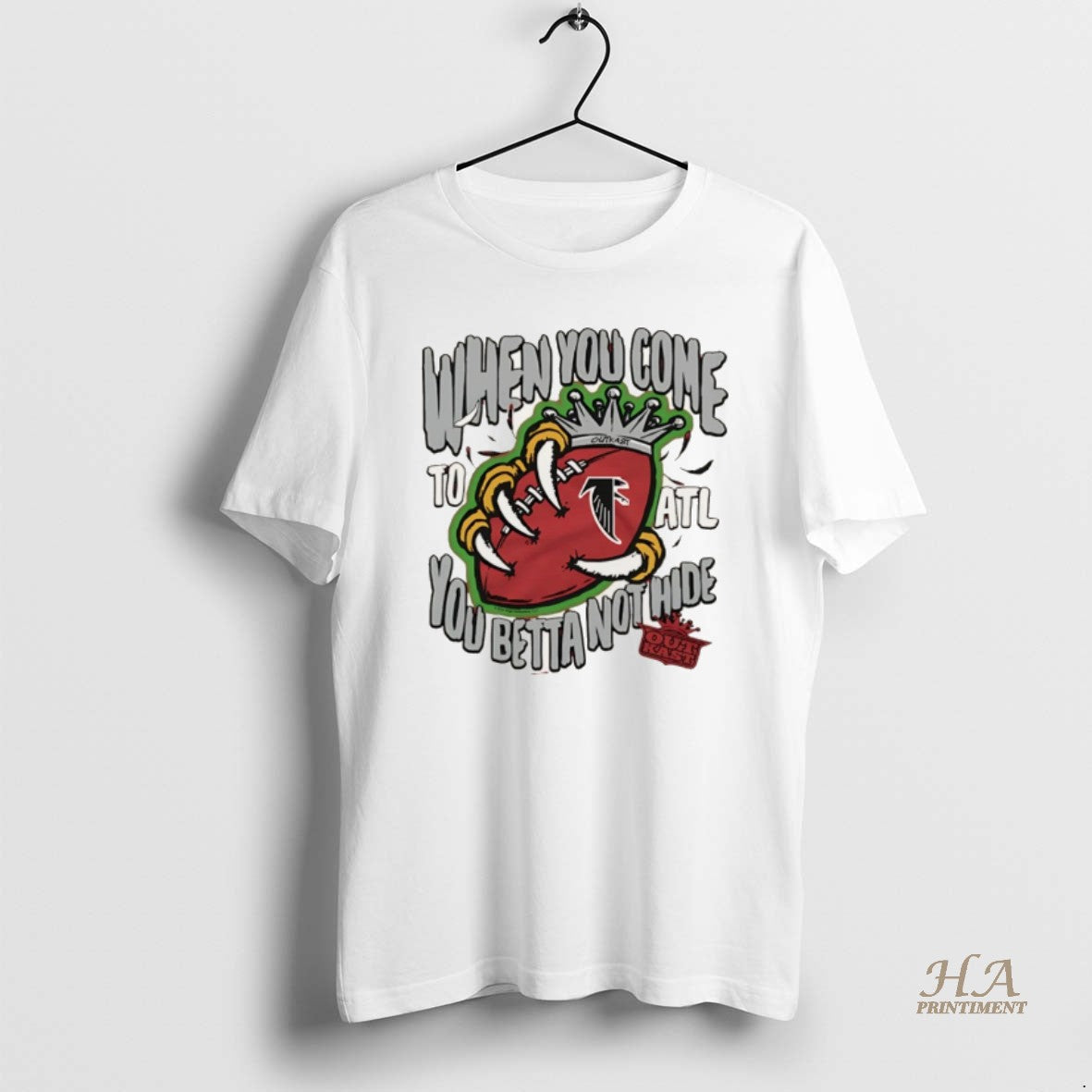 Official Atlanta Falcons X Outkast When You Come You Better Not Hide Christmas
