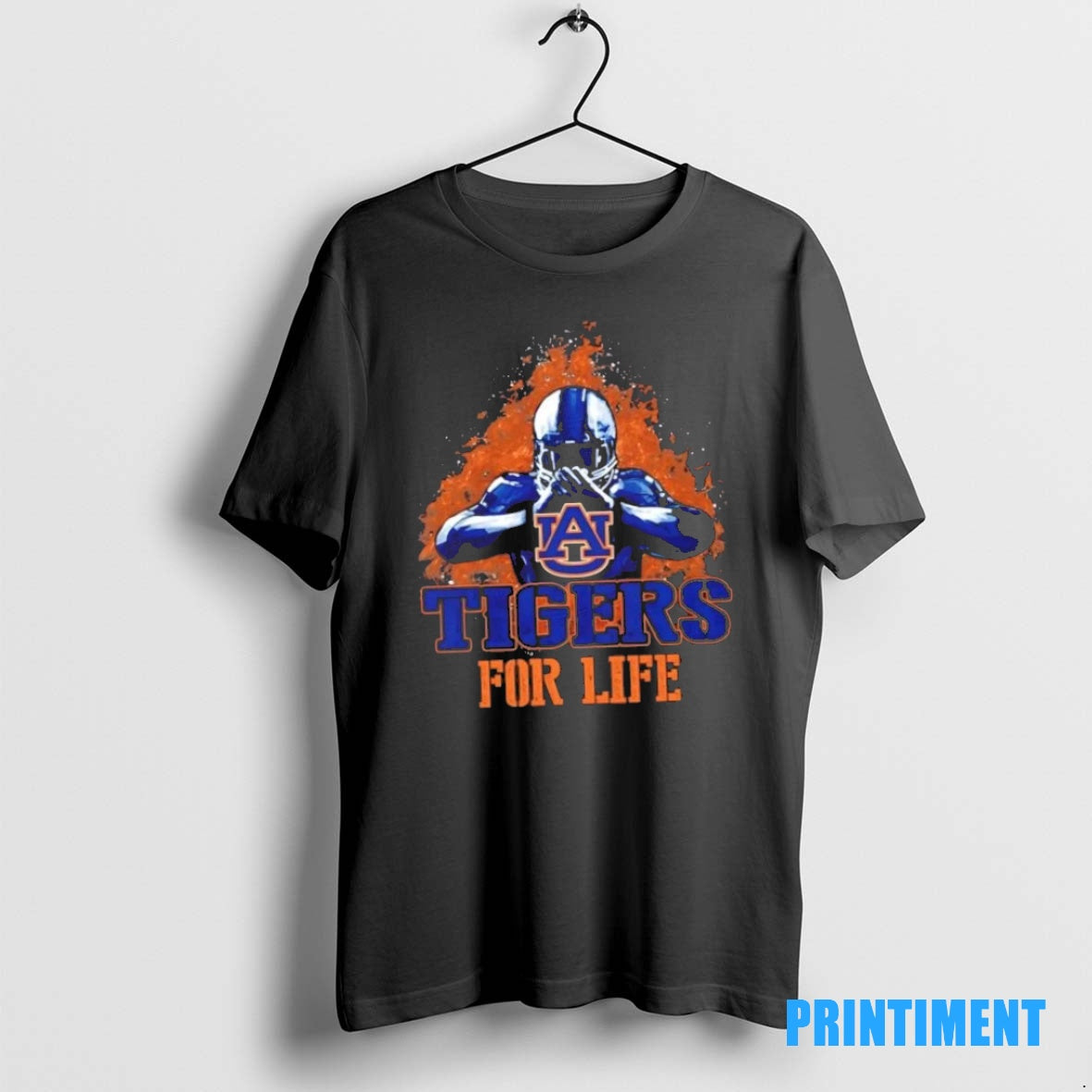 Official Auburn Tigers Football For Life Tee Sweater