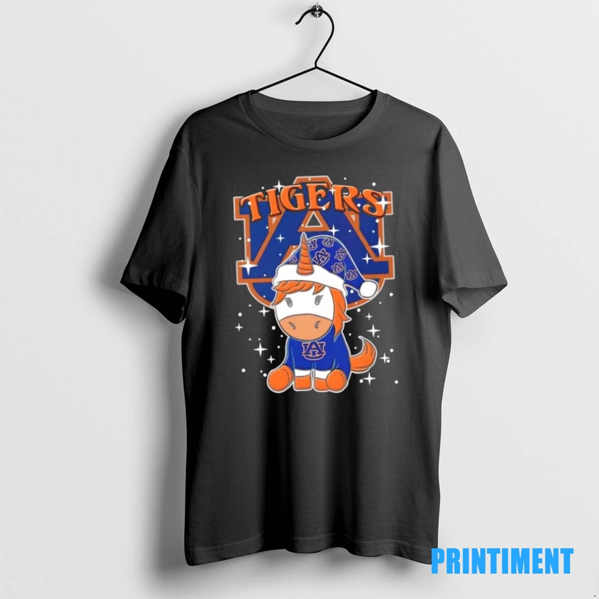 Official Auburn Tigers Football X Unicorn Merry Christmas Tee Sweater