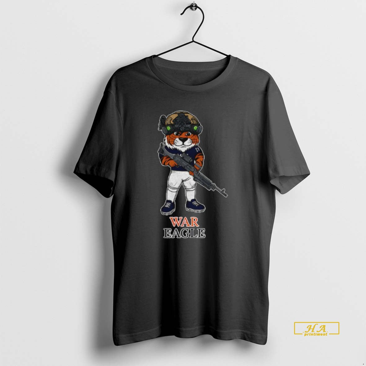 Official Auburn Tigers Logo Military Rifle Night Vision War Eagle