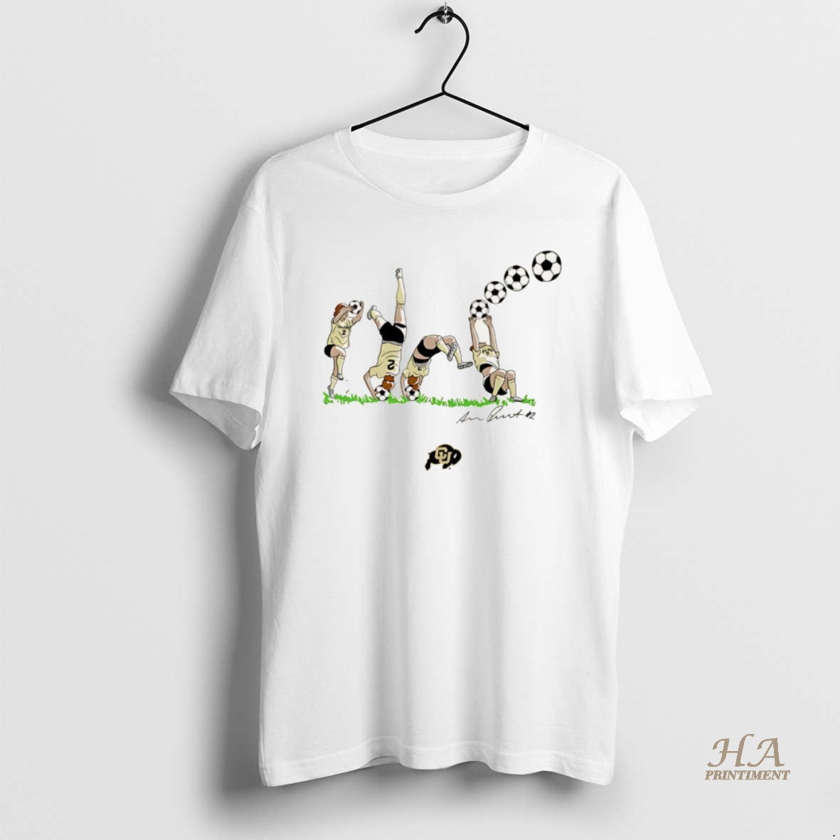 Official Ava Priest Colorado Buffaloes Backflip Signature Christmas