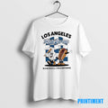 Official Awesome La Dodgers World Series Merch Los Angeles Dodgers World Famous Baseball Champions Tee