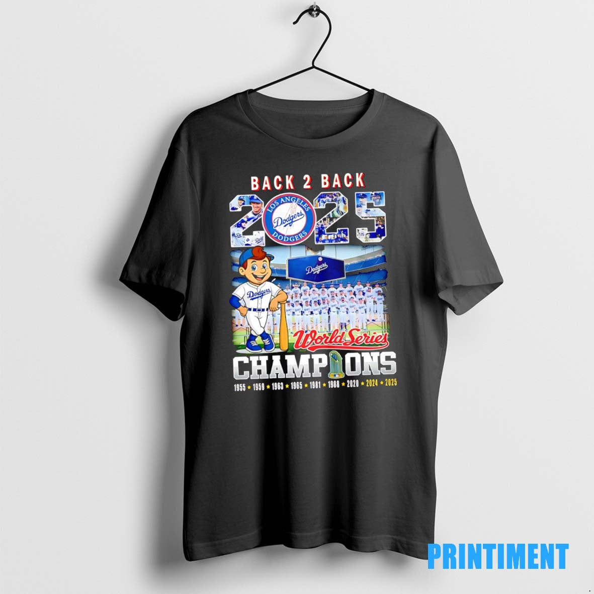 Official Awesome Los Angeles Dodgers Back 2 Back 2025 World Series Champions Tee Sweater