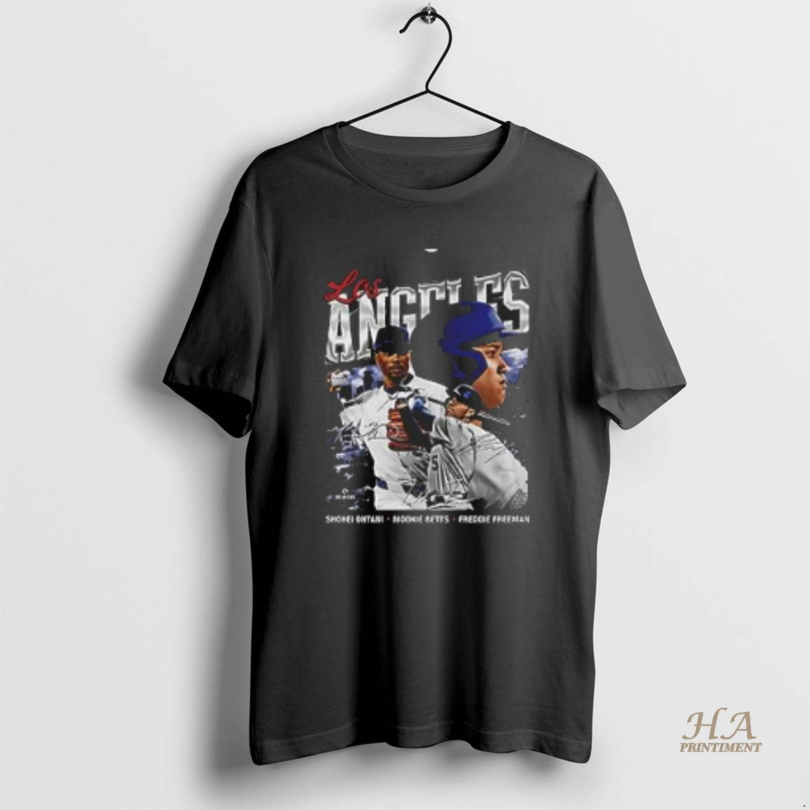 Official Awesome Shohei Ohtani Mookie Betts Freddie Freeman Los Angeles Dodgers Retro