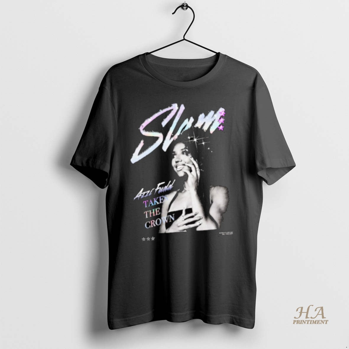 Official Azzi Fudd Slam Takes The Crown Remix Shirt