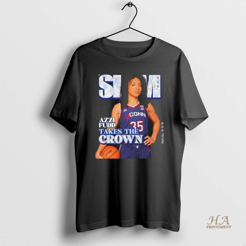 Official Azzi Fudd Takes The Crown Uconn Huskies Slam 259