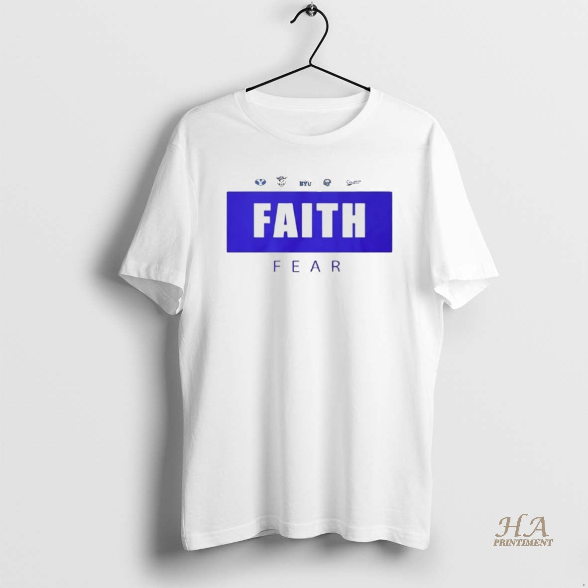 Official Byu Cougars Players Wearing Faith Fear