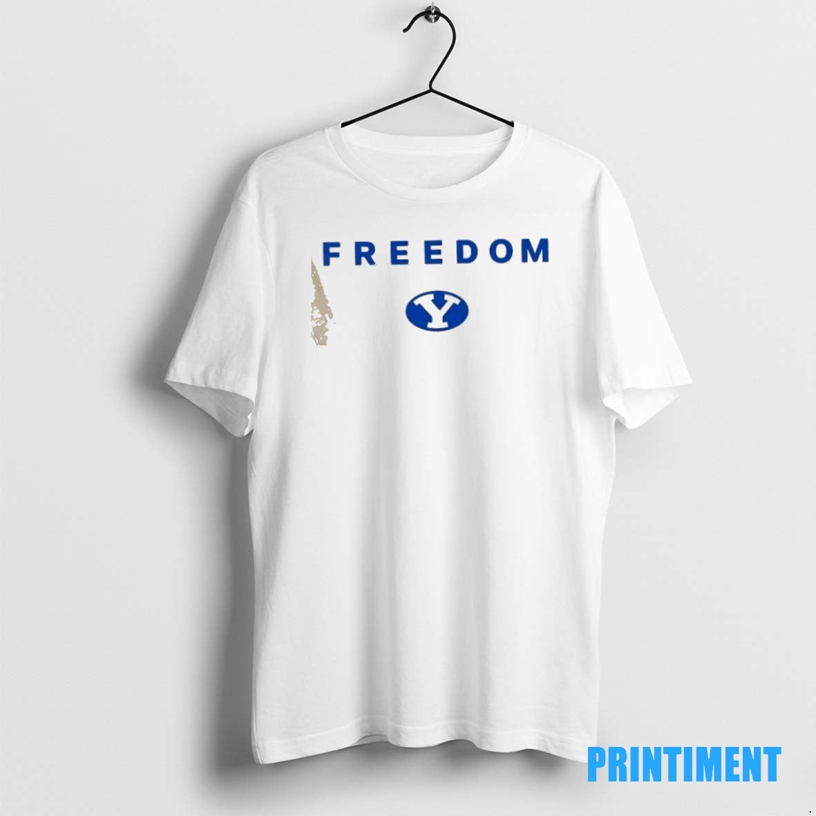 Official Byu Cougars X Freedom Charlie Kirk 2 Sided Tee Sweater