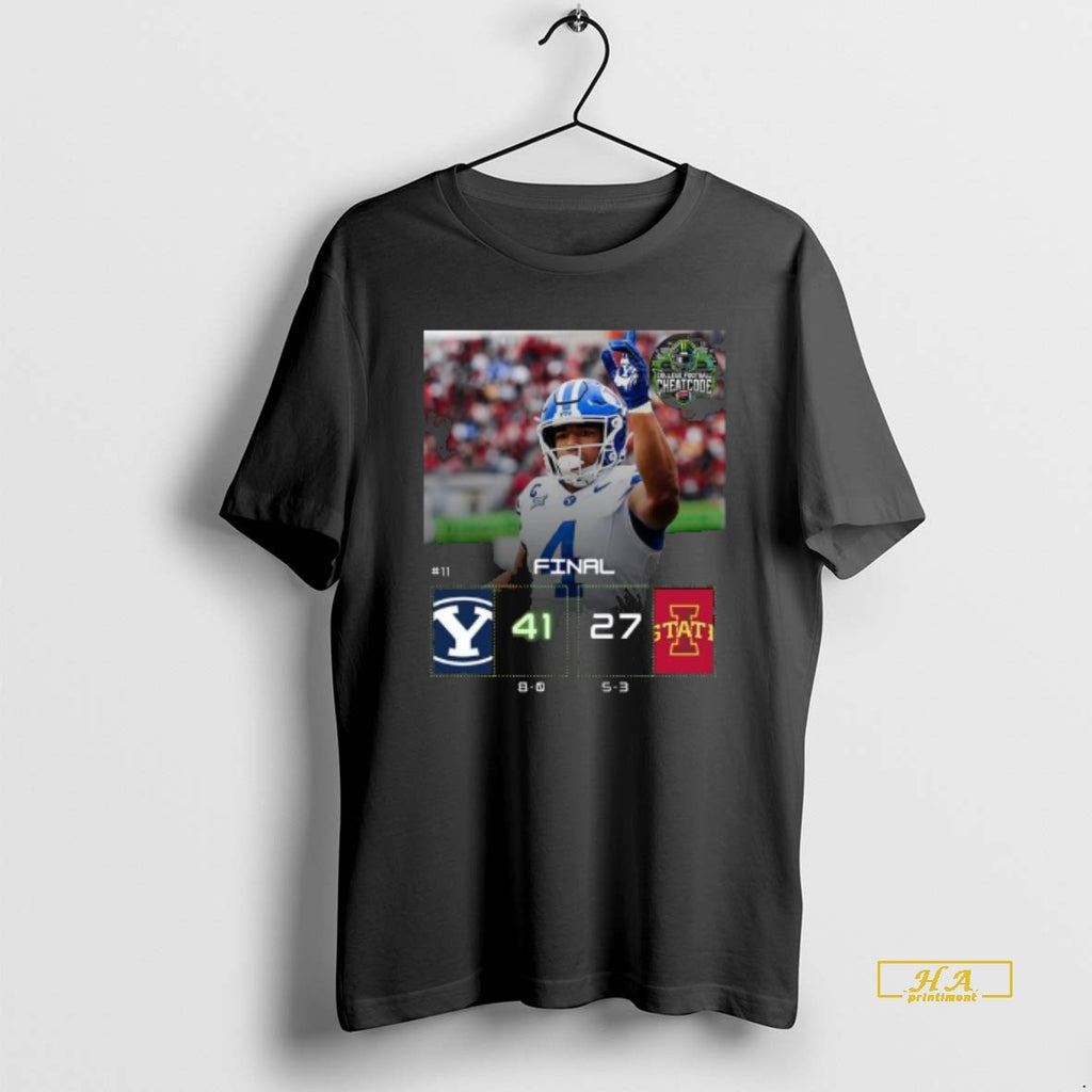 Official Byu Wins 41 27 Iowa State 2025 Gameday Football