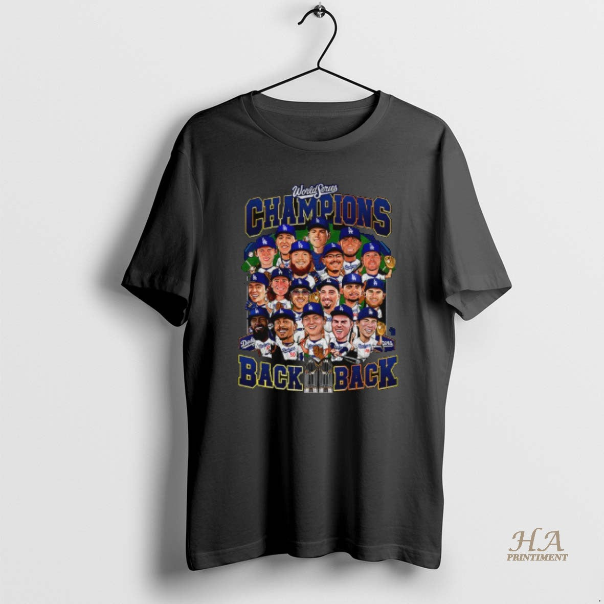 Official Back 2 Back Champions Los Angeles Dodgers 2025 World Series Mlb Players