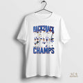 Official Back 2 Back All Team La Dodgers Champs