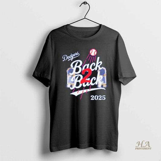 Official Back To Back Dodgers 2025 World Series Championship Los Angeles Dodgers Mlb