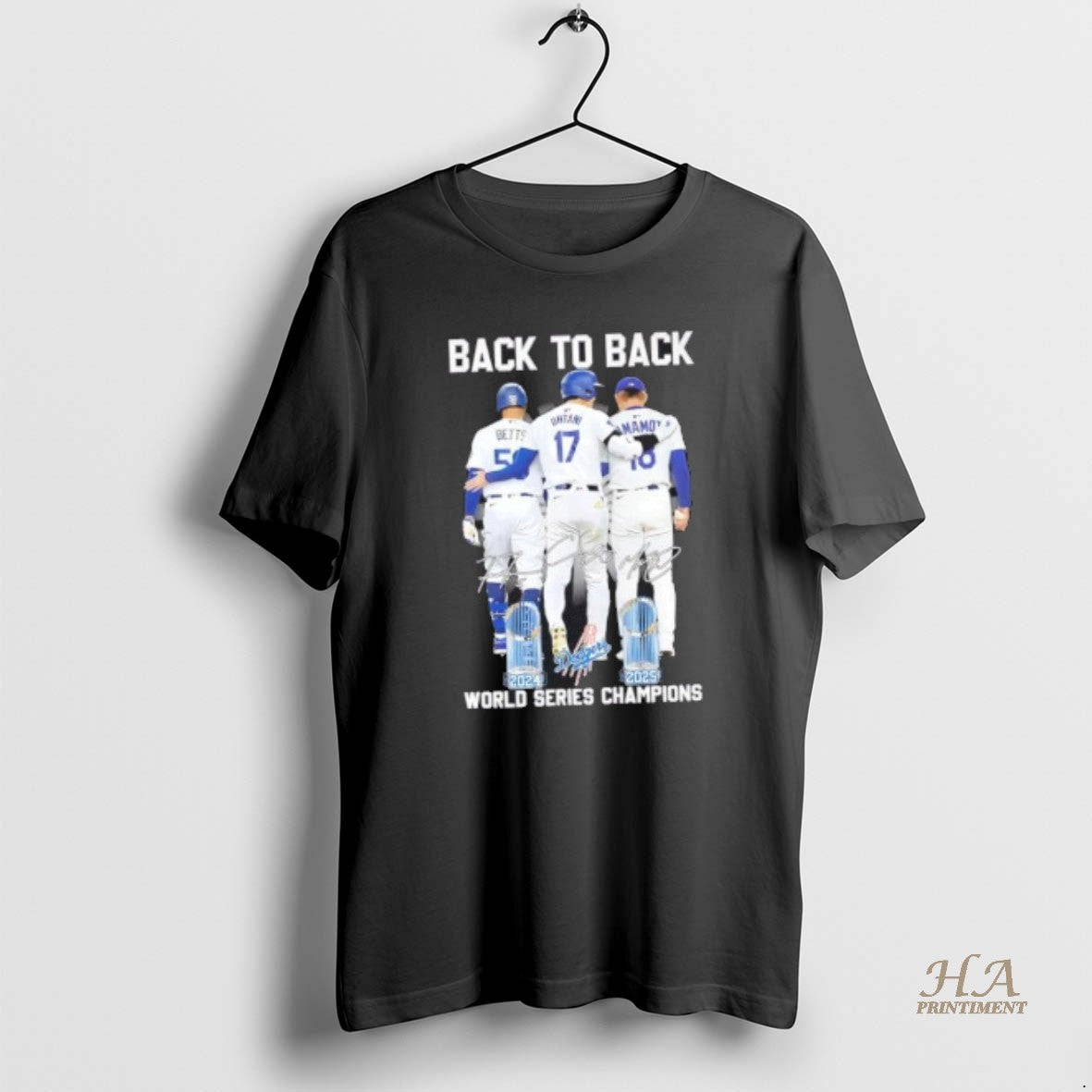 Official Back To Back 2024 2025 World Series Champions Los Angeles Dodgers Betts Ohtani Yamamoto