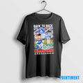 Official Back To Back 2025 World Series Champions 9x Times Los Angeles Dodgers Tee Sweater