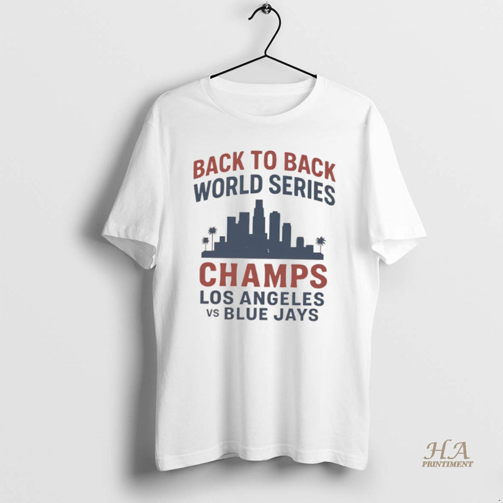 Official Back To Back World Series Champs Los Angeles Dodgers Vs Toronto Blue Jays