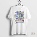 Official Back To Back 2025 World Series Champions Los Angeles Dodgers All Players Caricature