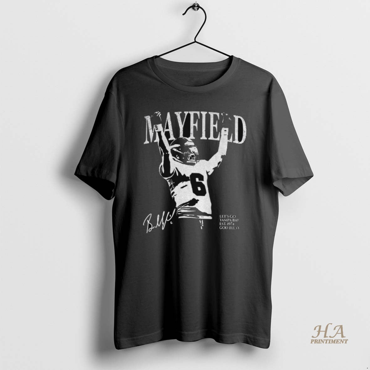 Official Baker Mayfield Tampa Bay Buccaneers Football Game Day Lets Go Kansas City Est 1974
