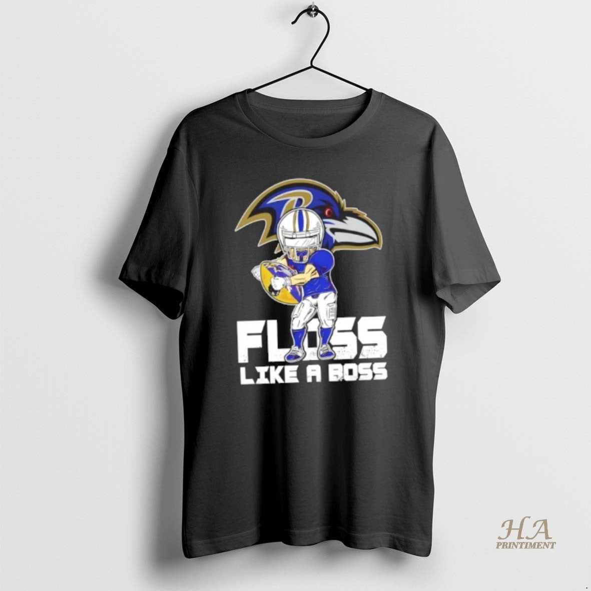 Official Baltimore Ravens Football Floss Like A Boss