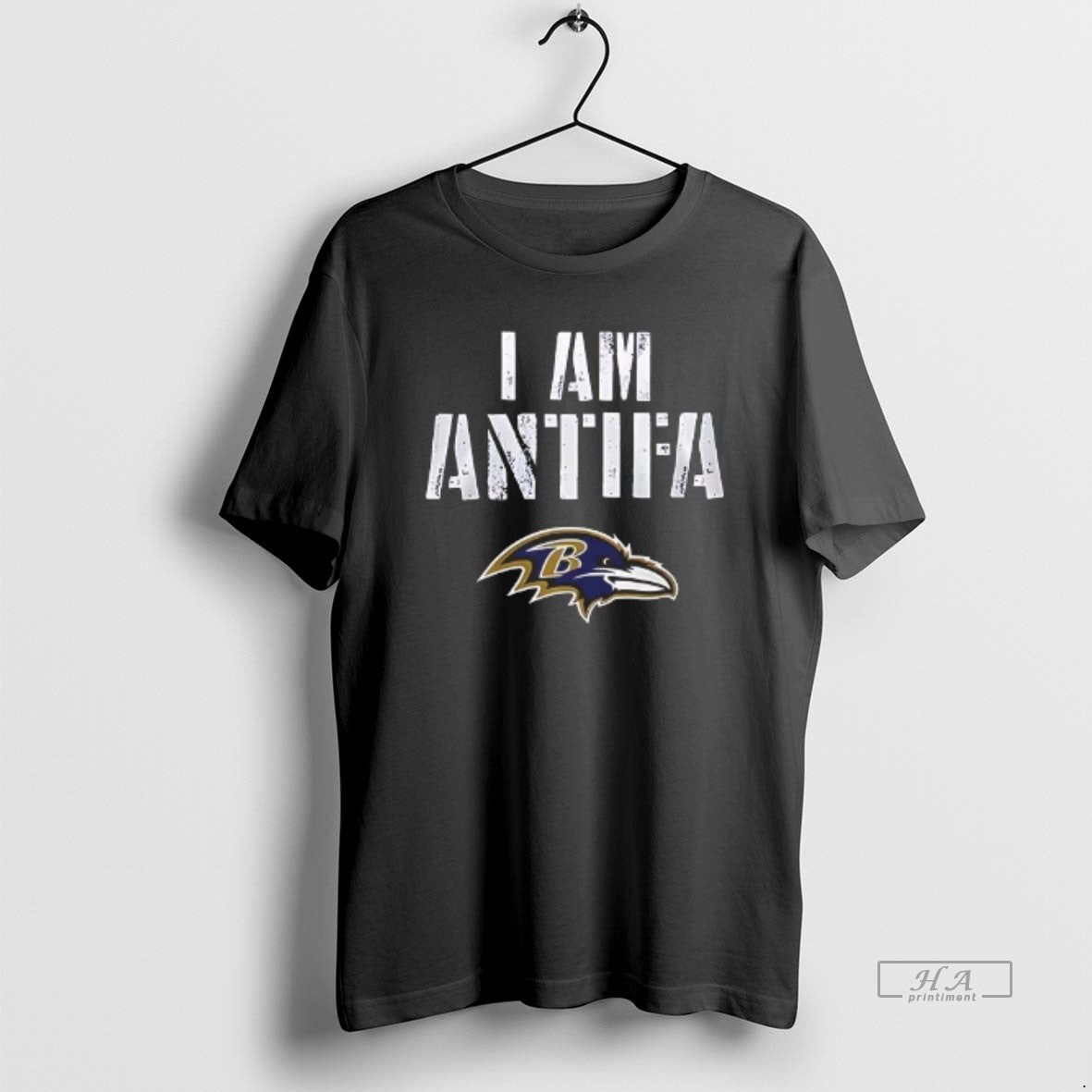 Official Baltimore Ravens Football I Am Antifa