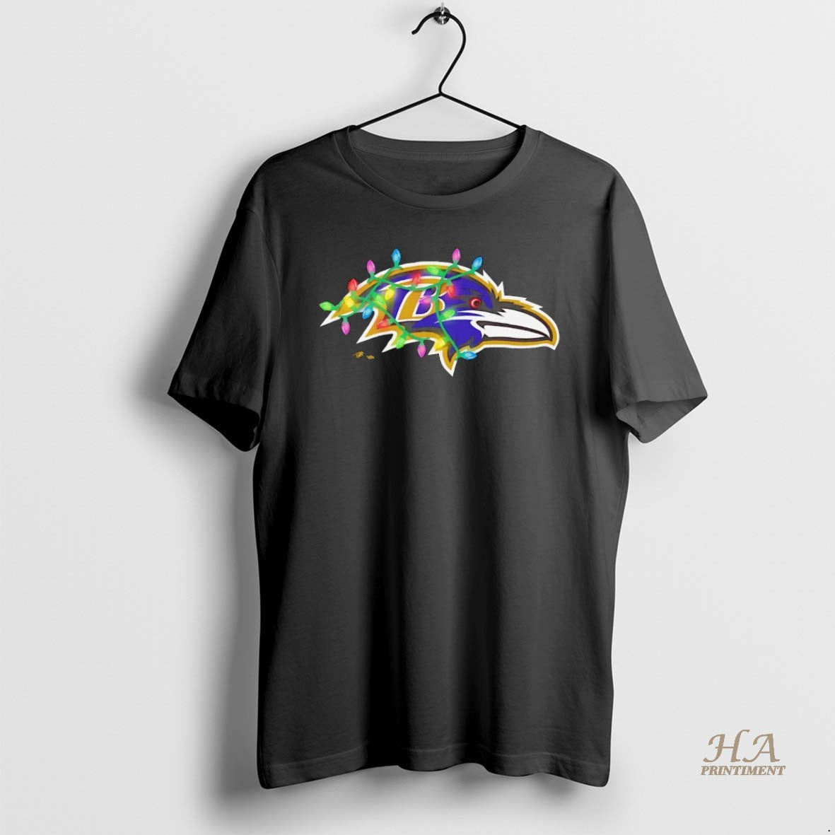 Official Baltimore Ravens Logo Christmas Light