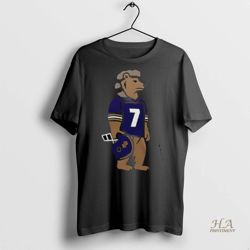 Official Baltimore Ravens X Morgan Wallen Bear Mascot Shirt