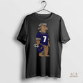 Official Baltimore Ravens X Morgan Wallen Bear Mascot Shirt