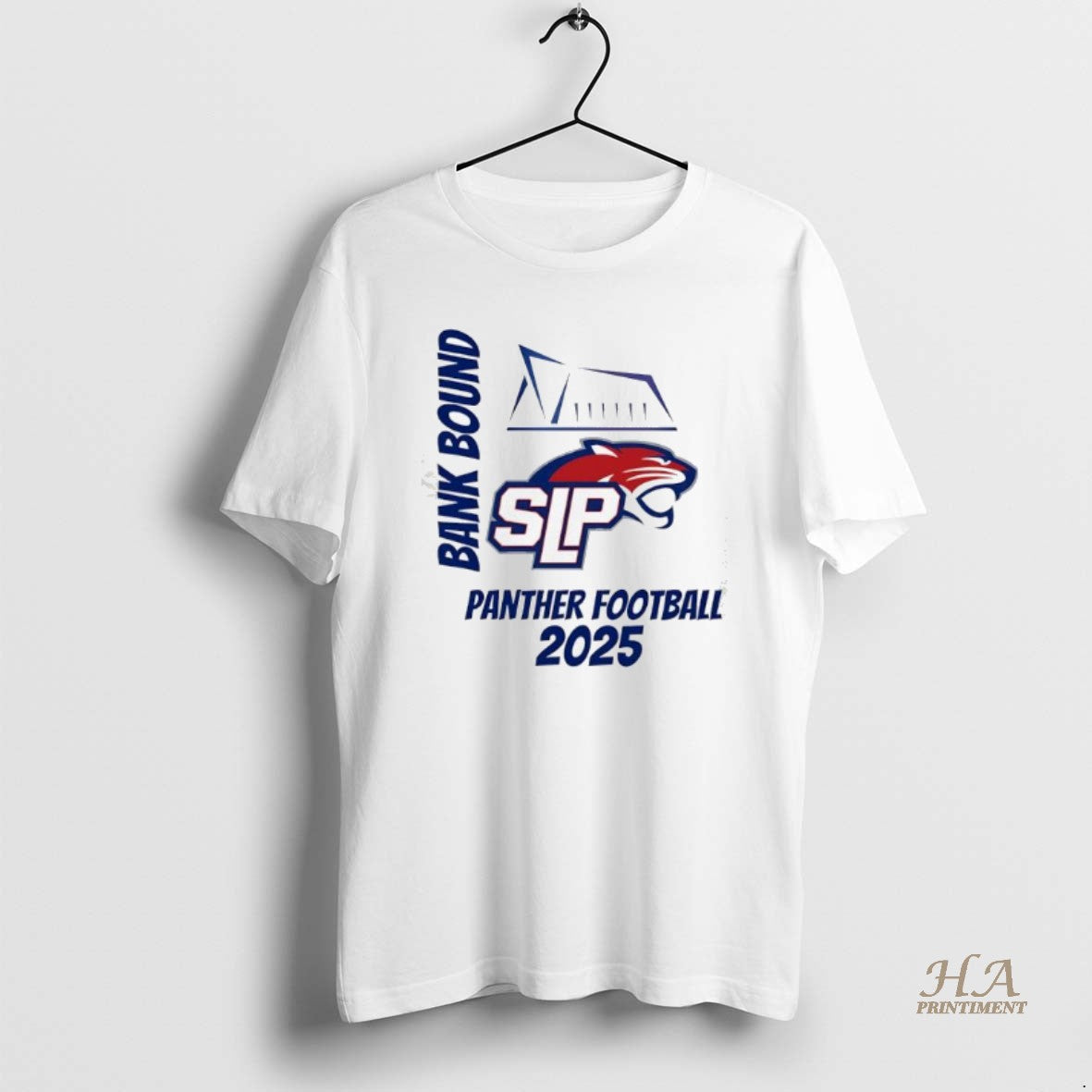Official Bank Bound Slp Panther Football 2025 Logo