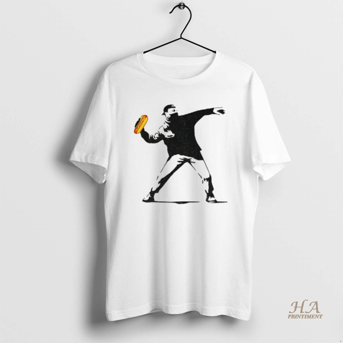 Official Banksy Inspired Sandwich Thrower Sandwich Guy