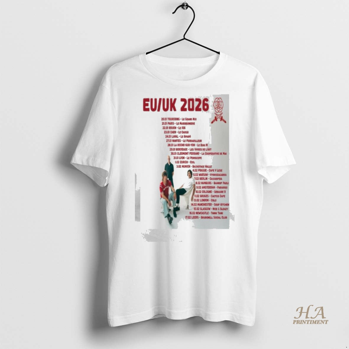 Official Bass Drum Of Death Eu Uk 2026 Shirt