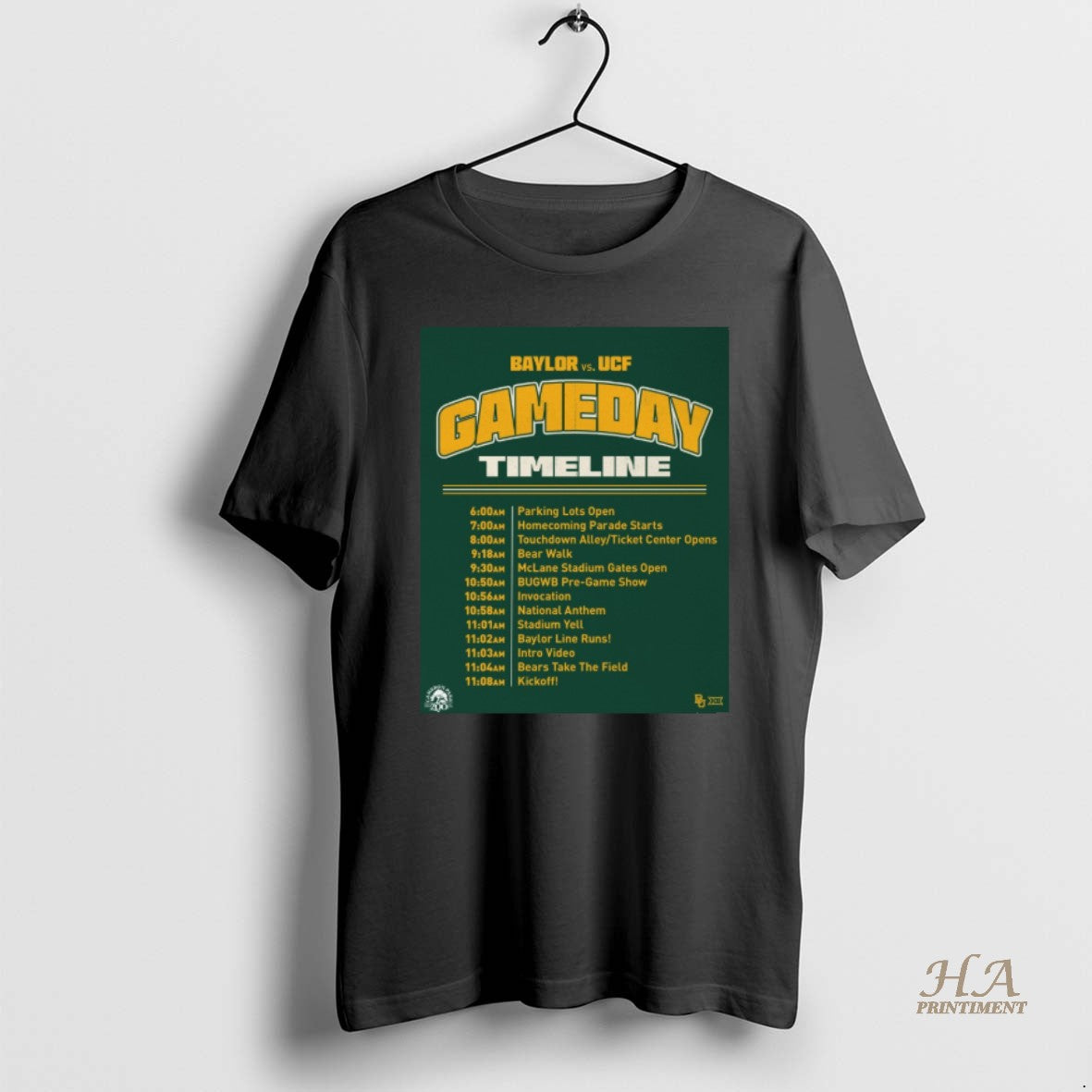 Official Baylor Bears Vs Ucf Knights Gameday Timeline 2025