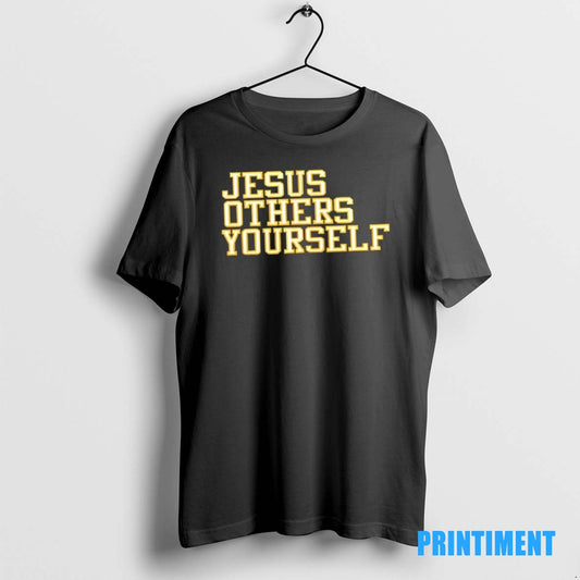 Official Baylor Mens Basketball Jesus Others Yourself 2025 2 Sided Tee Sweater