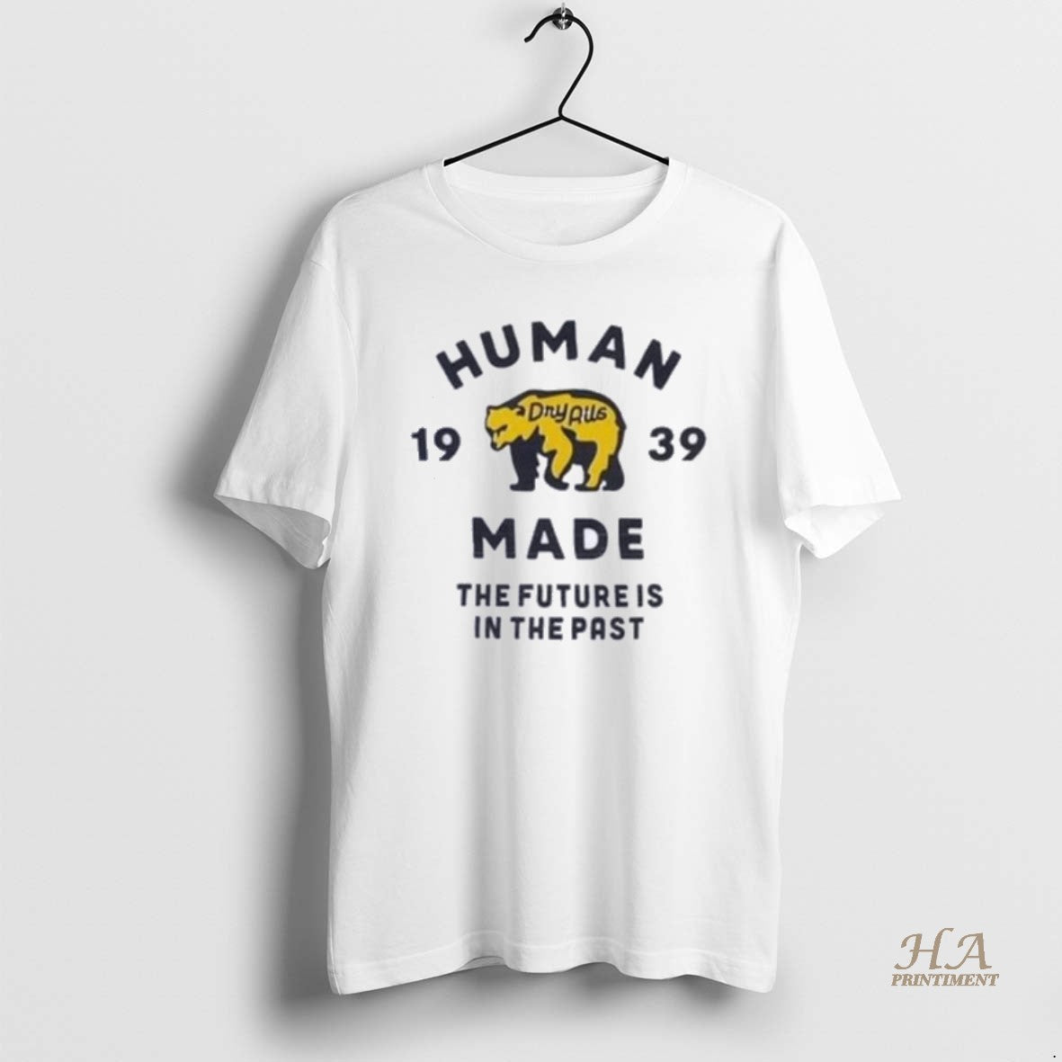 Official Bear Human Made Dry Alls The Future Is In The Past 1939 Shirts