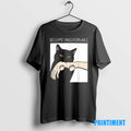 Official Become Ungovernable Black Cat Biting Hand Tee Sweater
