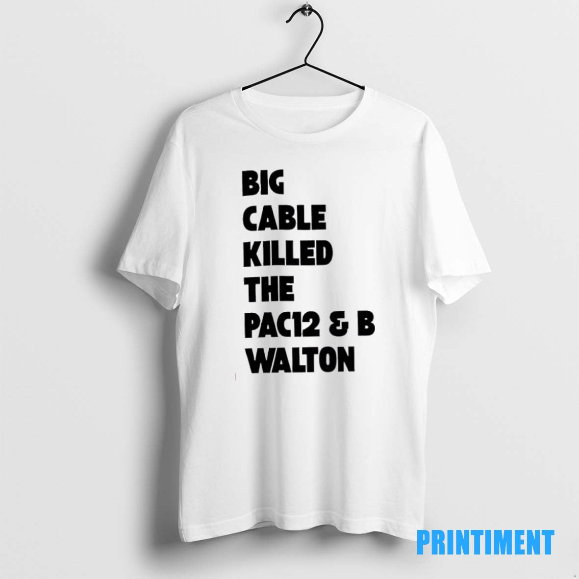 Official Big Cable Killed The Pac12 B Walton Tee Sweater