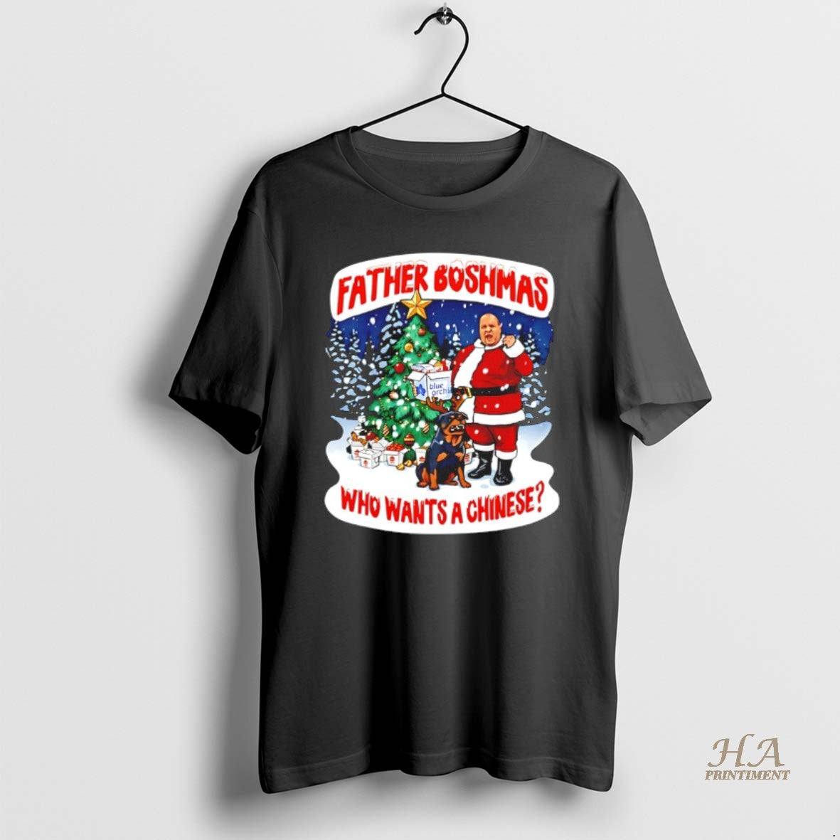 Official Big John Father Boshmasa Who Wants A Chinese Christmas Jumper