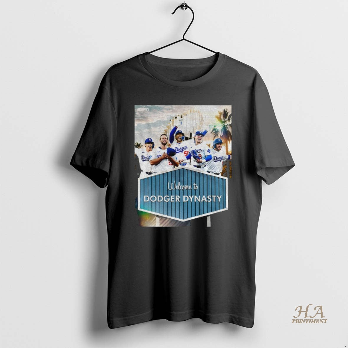 Official Big Five Los Angeles Dodgers Mlb Baseball Welcome To Dodgers Dynasty World Series
