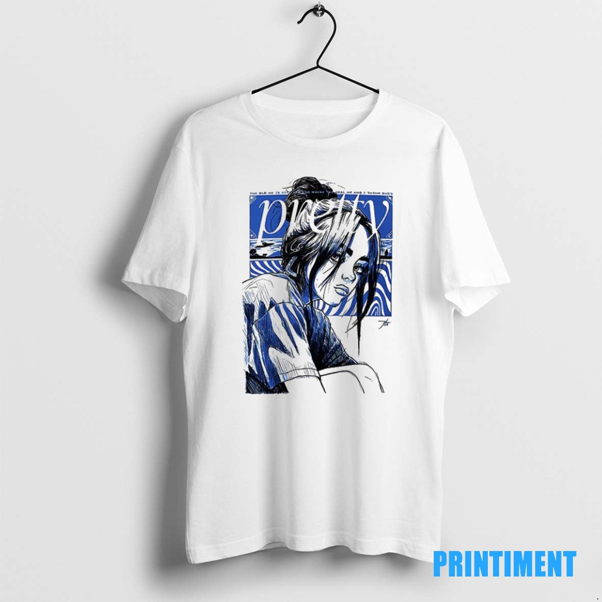 Official Billie Eilish Pretty Tee Sweater