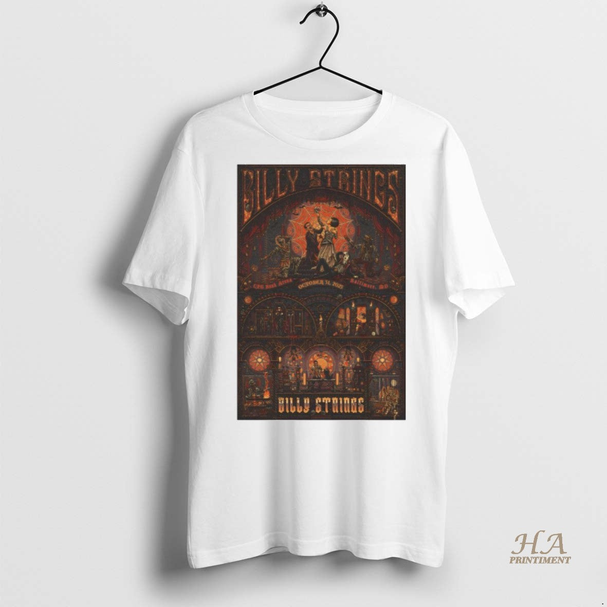 Official Billy Strings Baltimore Md Show Nov 01 2025 Shirt