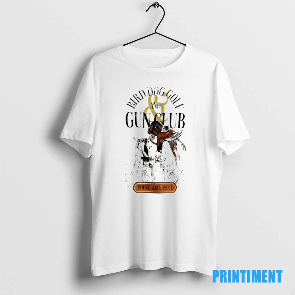 Official Bird Dog Golf Gun Club Tee Sweater