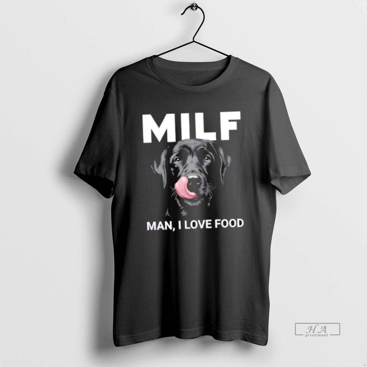 Official Black Labrador Milf Man I Love Food