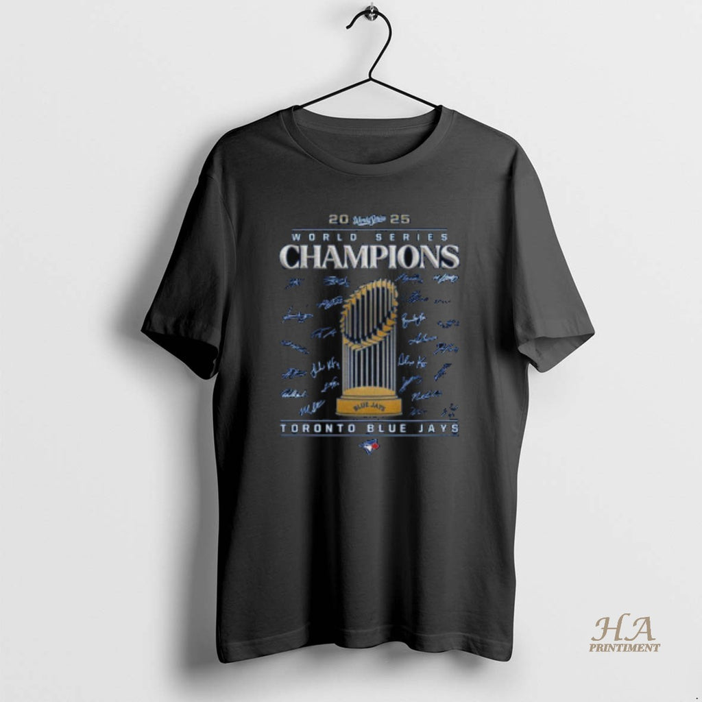 Official Blue Jays World Series Trophy Champions 2025 Signature