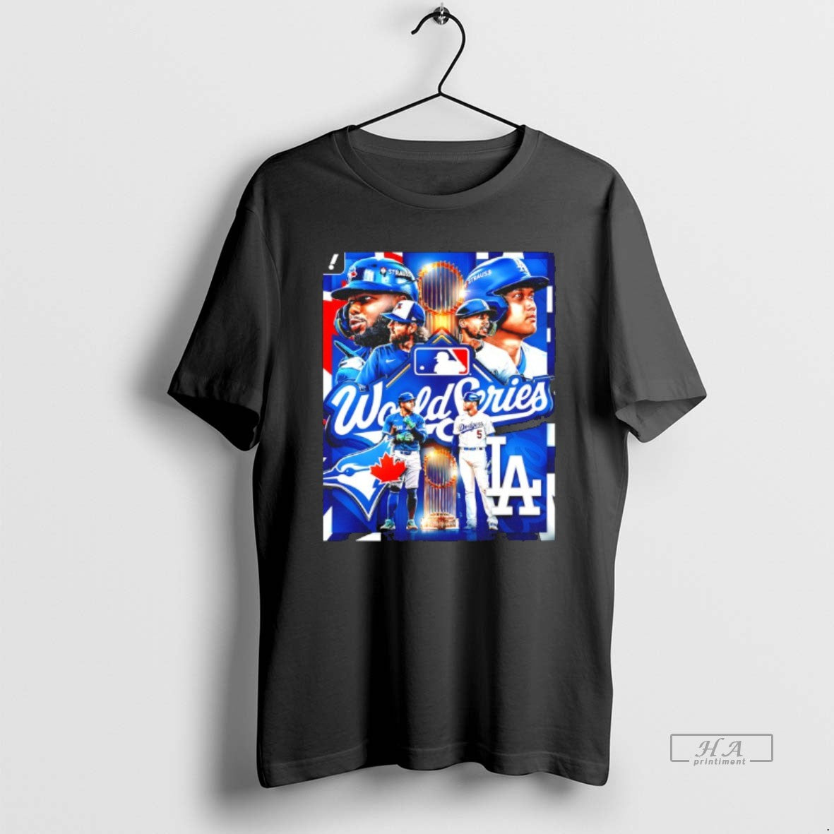 Official Blue Jays Vs Dodgers In The World Series 2025 Graphic