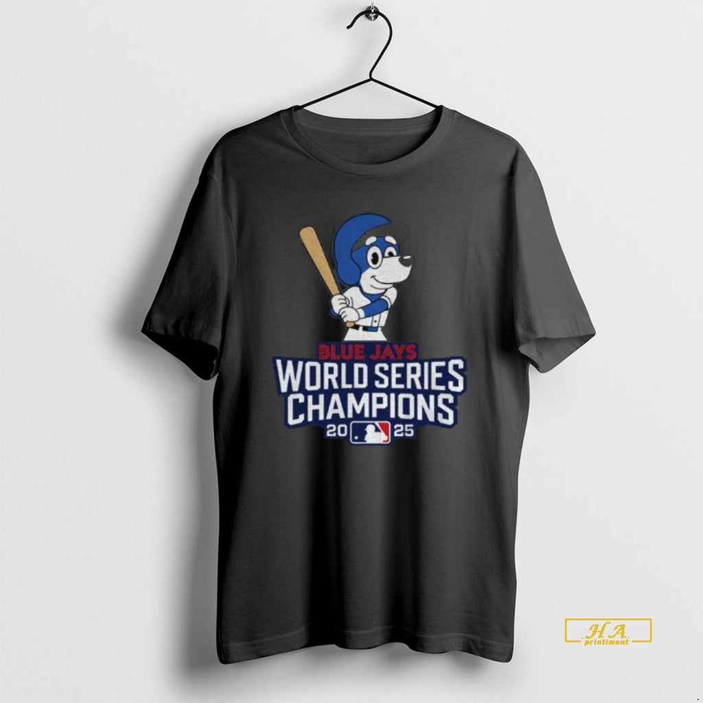 Official Bluey Blue Jays Champions 2025 Toronto Blue Jays