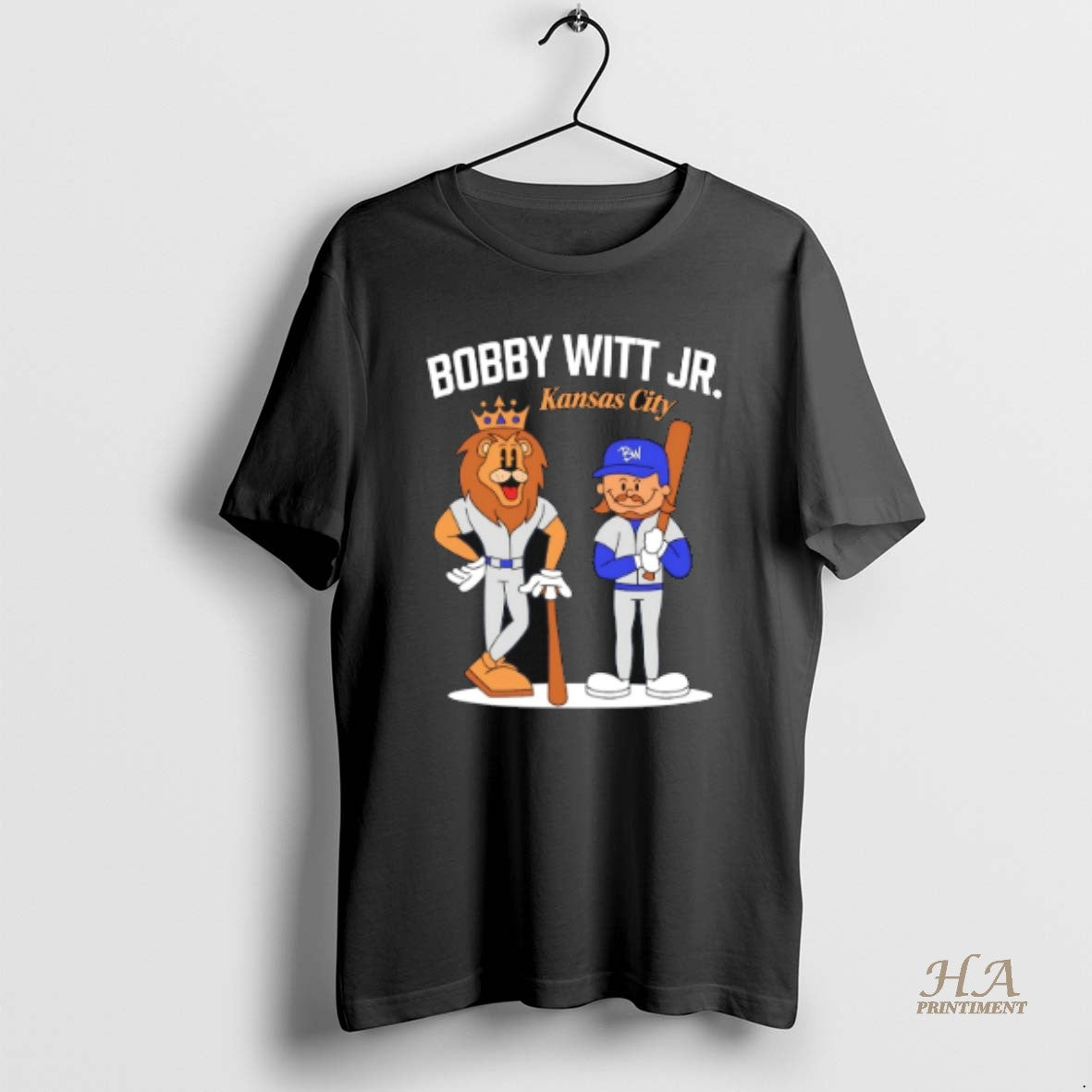 Official Bobby Witt Jr Kansas City Royals Superstar Cartoon