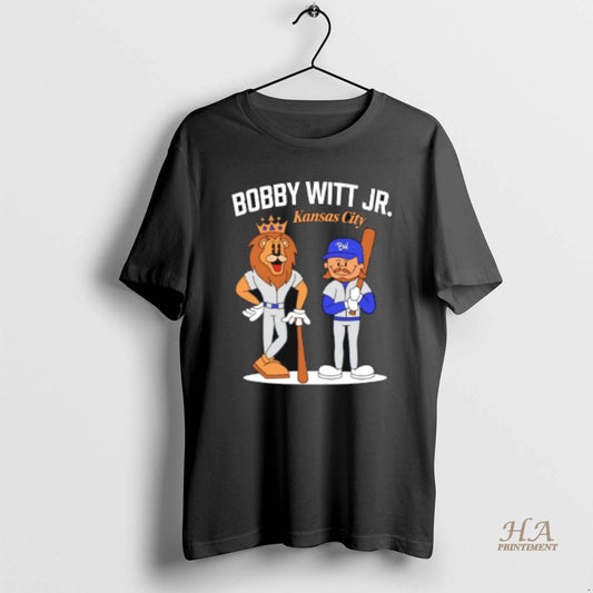 Official Bobby Witt Jr Kansas City Royals Superstar Cartoon