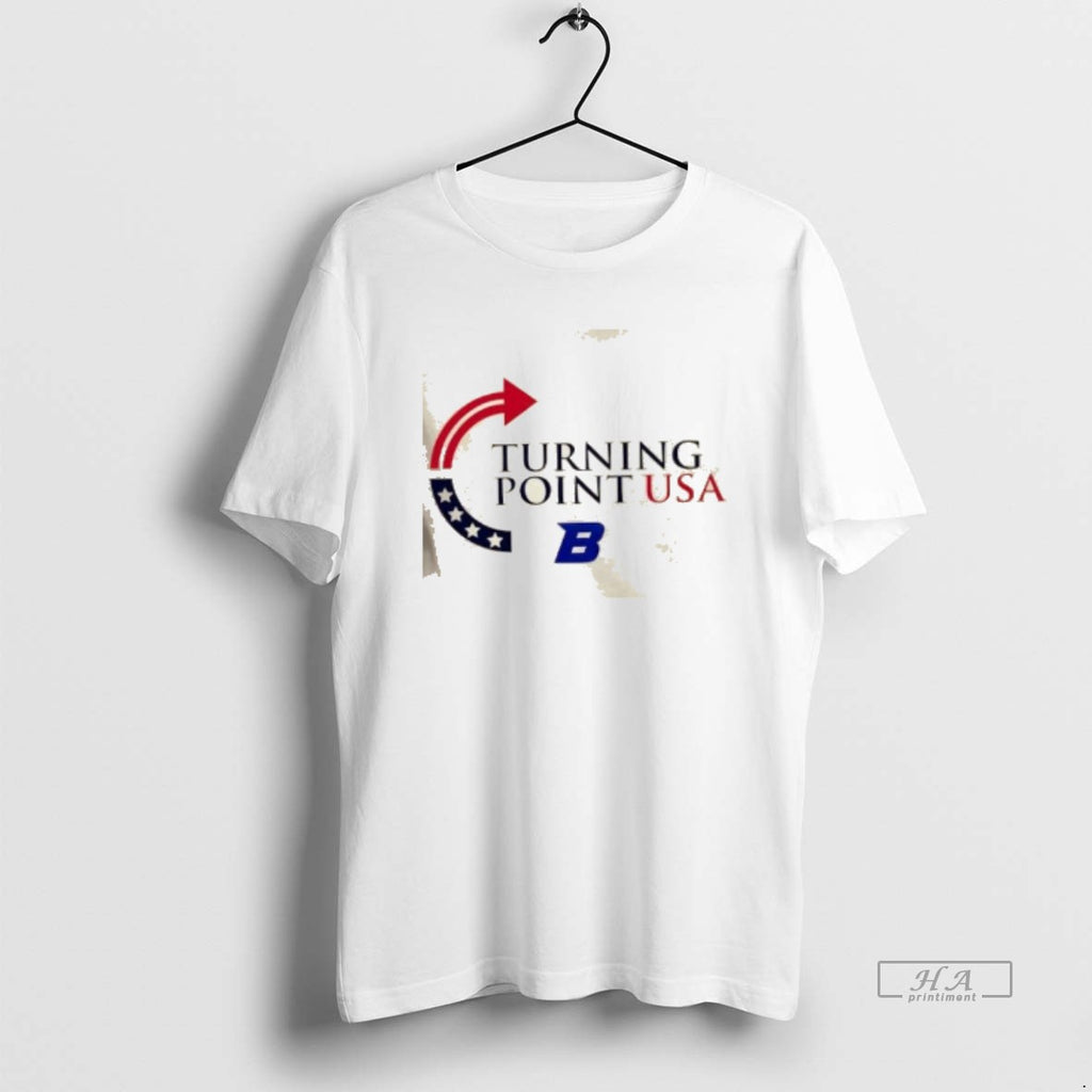 Official Boise State University X Turning Point Usa Charlie Kirk 2 Sided